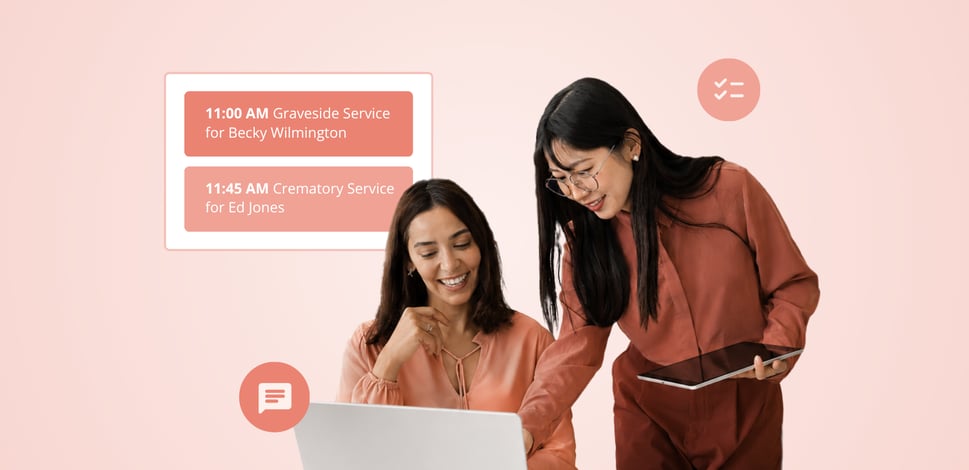 Passare - June 2026 - Blog Featured Images - 6 funeral home software features that improve team communication