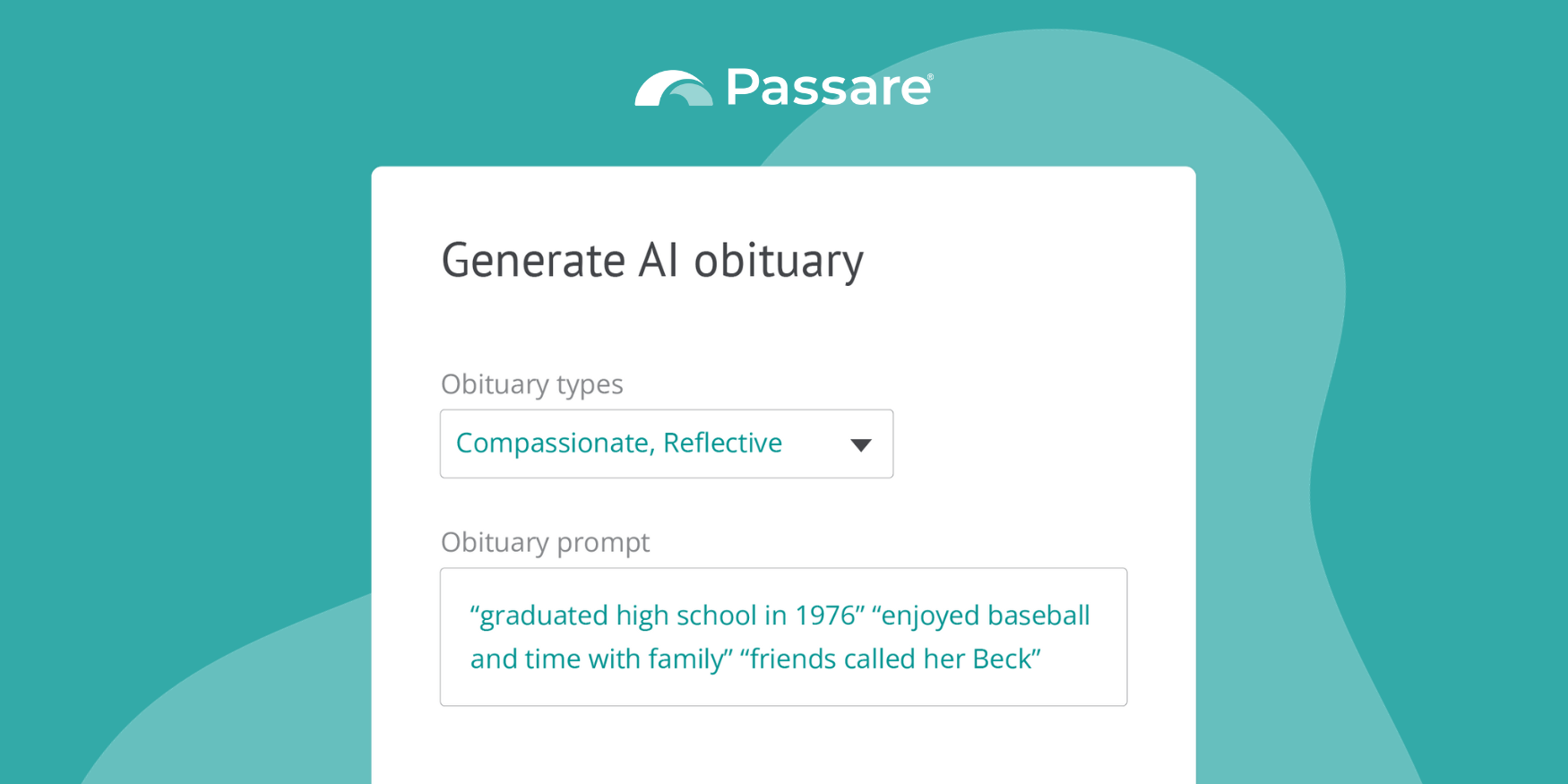 Passare - AI Obit - Blog Feat