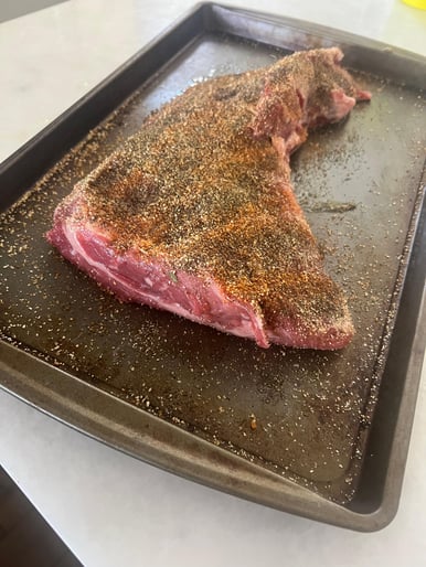 seasoned steak