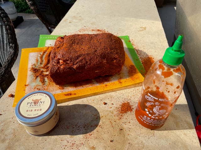 prepped pork