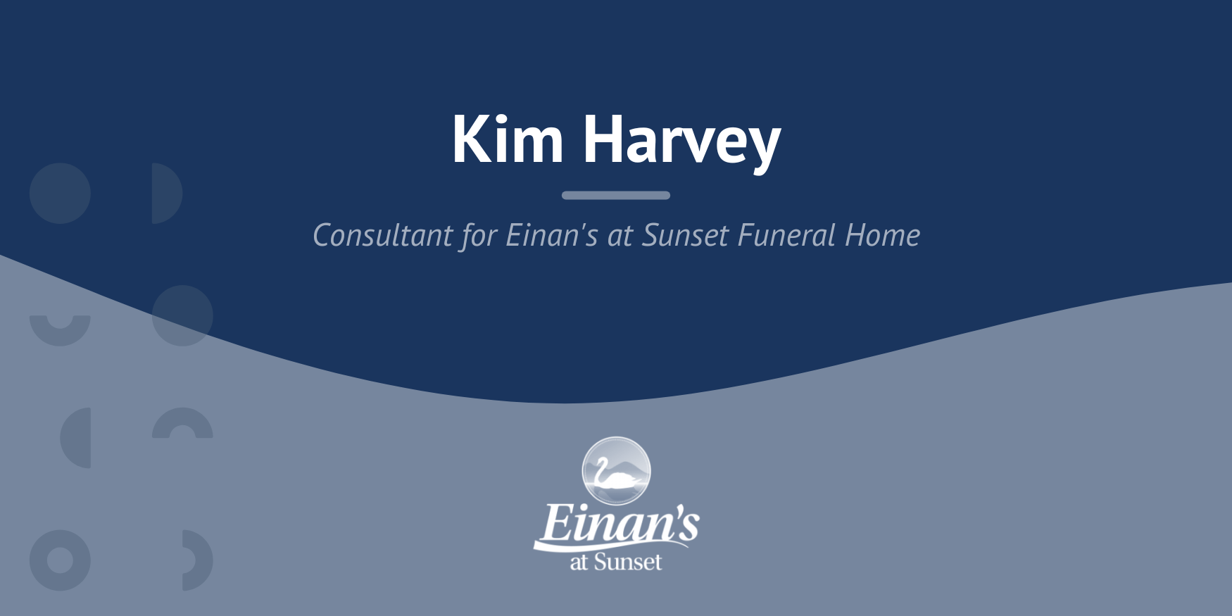 Kim Harvey - Einans at Sunset - Blog Featured Image