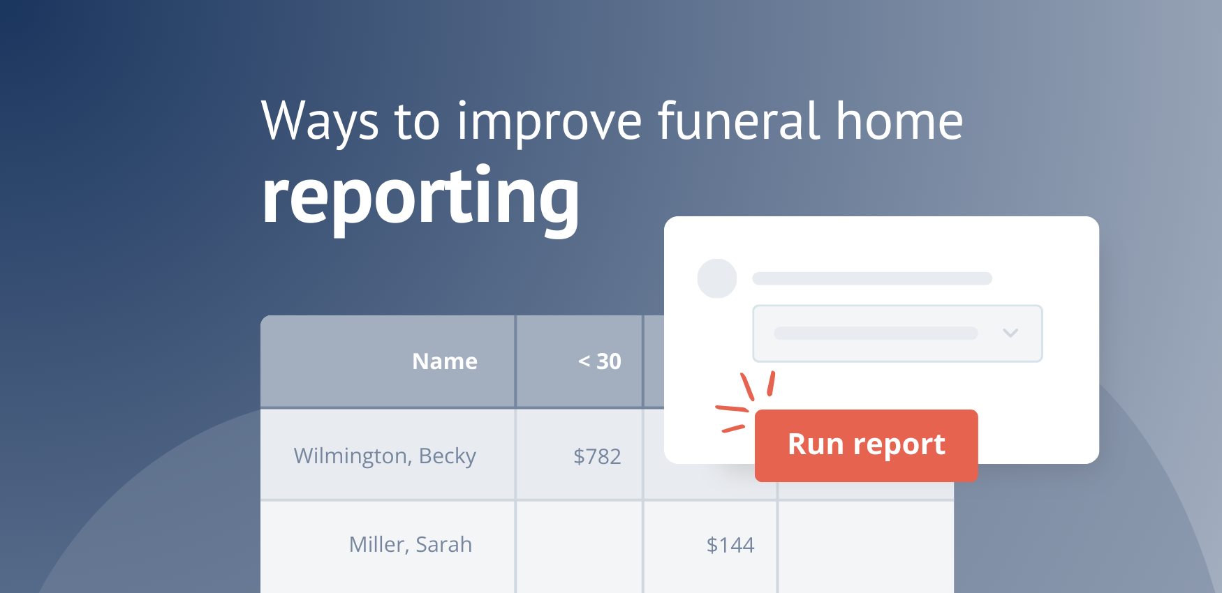 4 ways to improve funeral home reporting with software