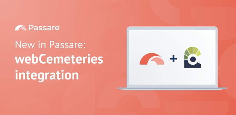Passare - webCemeteries Integration GTM - Email Press Release