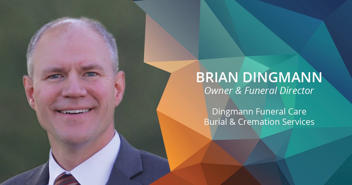 Dingmann funeral care brian headshot