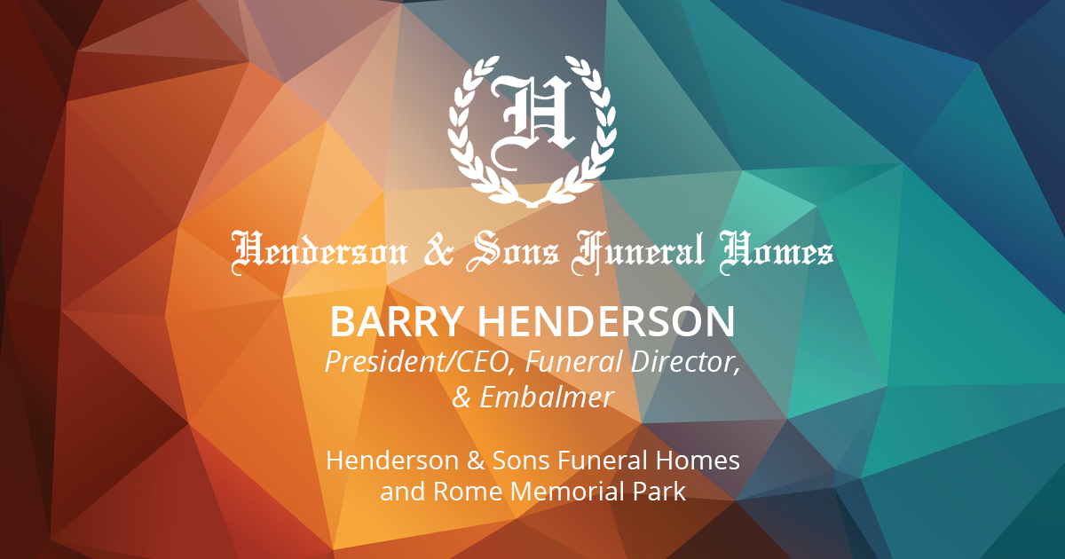 Spotlight: Henderson & Sons Funeral Homes