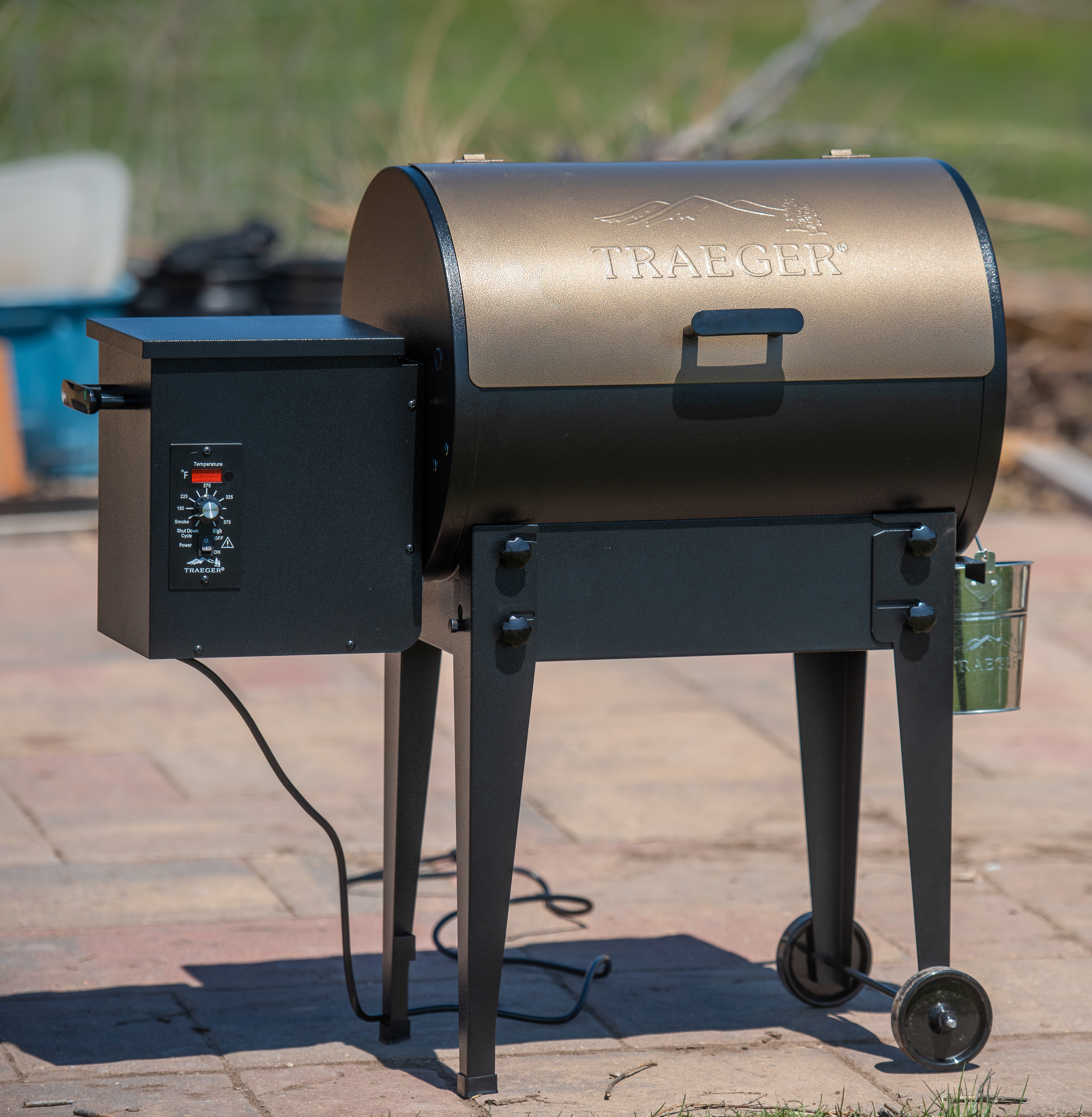 Rosemary Dijon Smoked Hog on the Traeger Grill - Chris Calvey