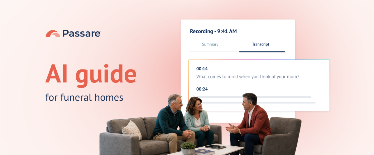 AI guide for funeral homes