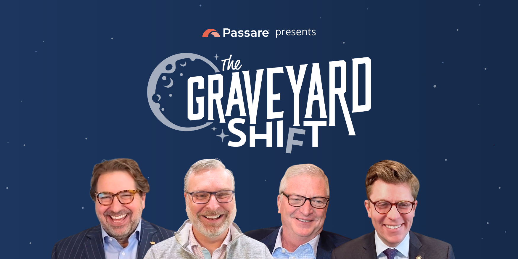 Passare announces The Graveyard Shift podcast with Gary Freytag, Jimmy Lucas, Matt Bailey, and Todd Carlson