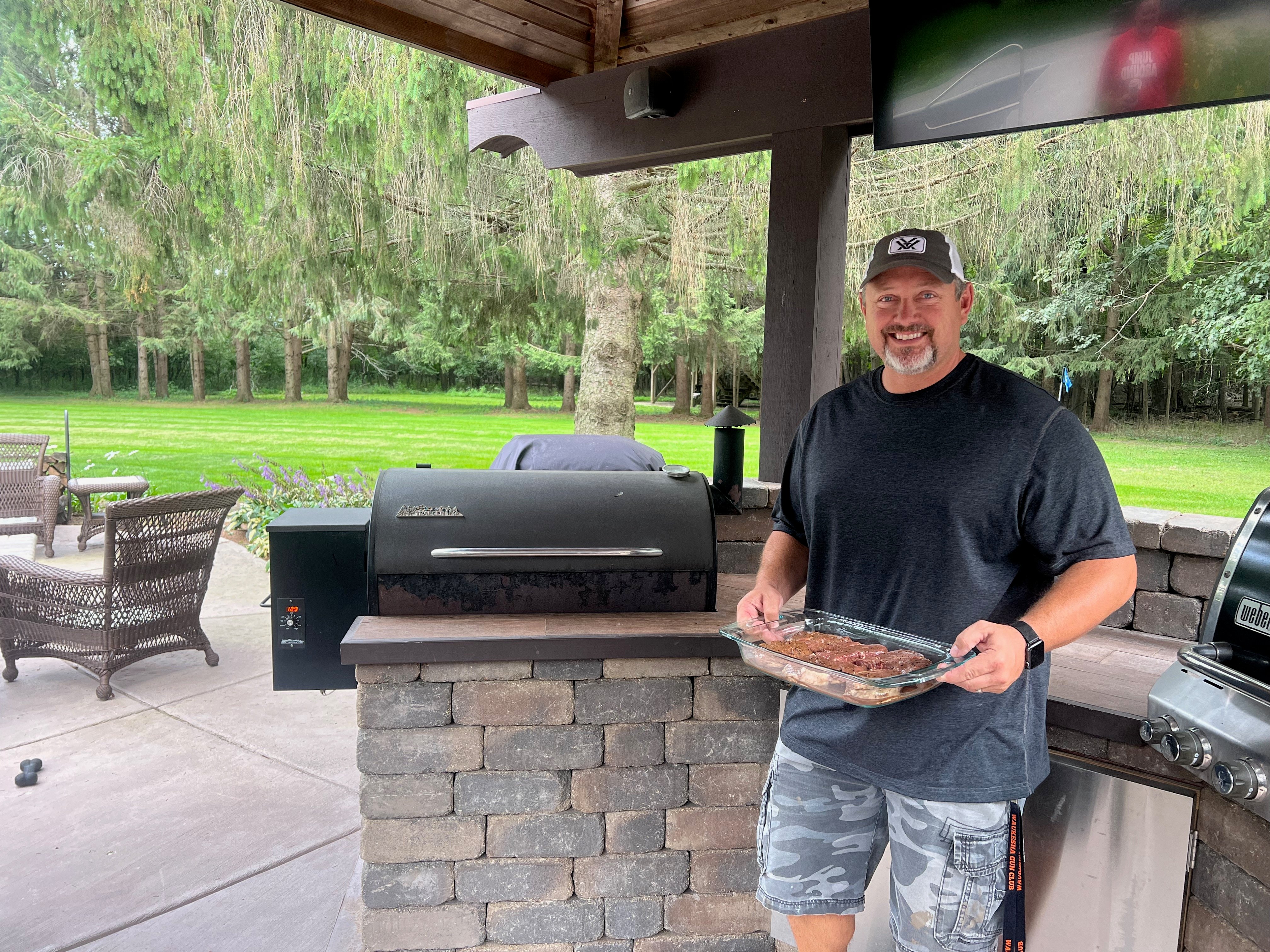 Filets on the Traeger Builtin - Cindy Pagenkopf