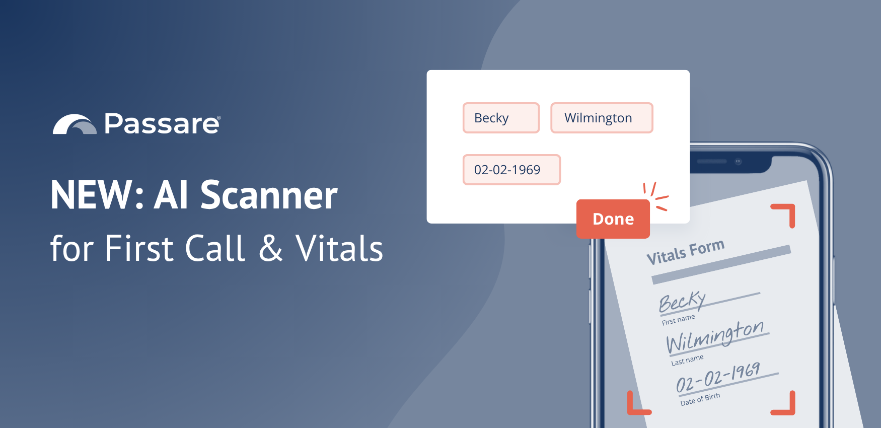 Passare launches AI Scanner for First Call & Vitals
