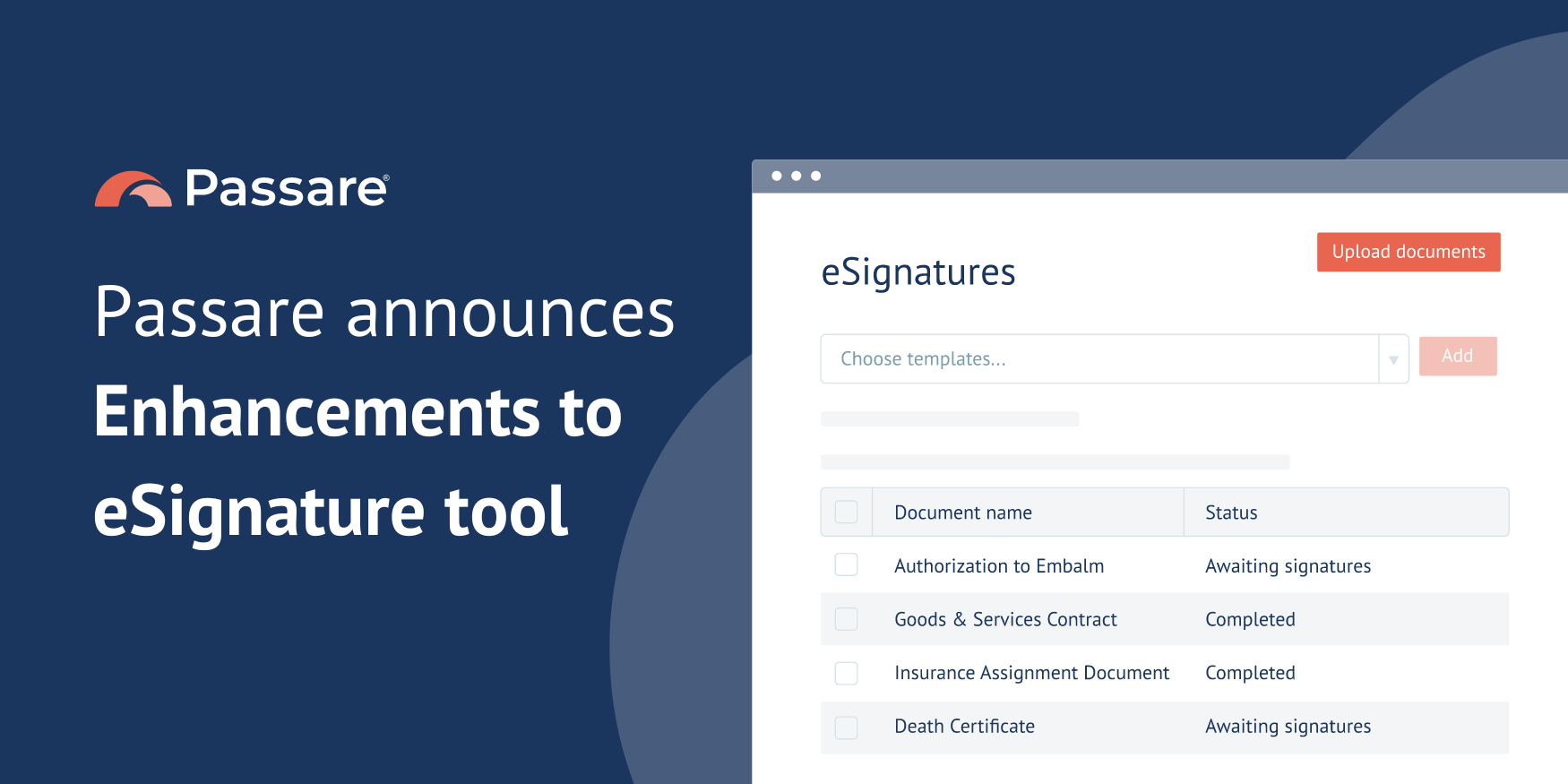 Passare Announces New Enhancements to eSignatures Feature