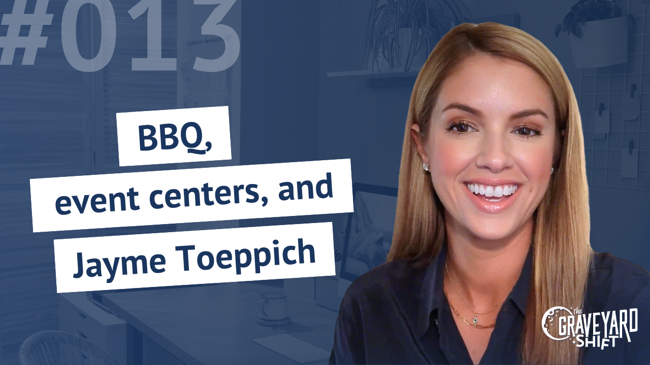 Shift #13: BBQ, event centers, and Jayme Toeppich